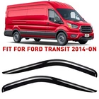 Rain Guards Vent Visors Shade 2014-2026 Ford Transit Shatterproof New. Price: $52.49.