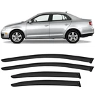 Sun/rain Guard Outside Mount Tape-on Window Visors For 11-18 Volkswagen Jetta New. Price: $32.96.