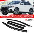 For Mitsubishi Outlander Sport 2010-2022 Window Visor Weather Shield Rain Guard New. Price: $32.99.