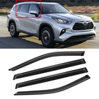 Window Visor For Toyota Highlander 2020-2025 Xle Xse Hybrid, Rain Guards S... New. Price: $68.09.