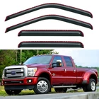 In-channel Window Visors Rain Guards 1999-2016 Ford F250 F350 F450 F550 S... New. Price: $72.97.