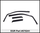 Egr 575241 Front/rear In-channel Window Visors Smoke For 14-22 Cherokee New. Price: $71.77.