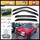 Rain Guards Window Visors For Chevy Silverado/gmc Sierra & Suburban/yukon Xl - New. Price: $69.99.