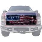 Grilleadz 2008-2011 Ford Super Duty Series Smoke Flag Bug Screen BS-902-14-SMK New. Price: $150.00.