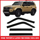 Tinted Window Visors Deflectors Rain Guards For Toyota Land Cruiser 2024-2026 New. Price: $55.08.