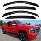 Window Visors Rain Guards For 2007-2013 Silverado/sierra Crew Cab, Smoked New. Price: $74.58.
