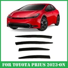 Smoke Tinted Window Visors Deflectors Rain Guards For Toyota Prius 2023-2026 New. Price: $55.06.