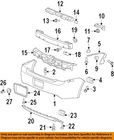 Gm Oem 08-12 Malibu Rear Bumper Components-lower Extn 15831262 New. Price: $92.88.