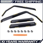 4PCS Fit Forjeep Wrangler Jk 2007-2018 Rain Guards Vent Visors Shade Protection New. Price: $54.98.