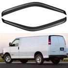 Window Visors Rain Guards Shield For 1996-2025 Chevy Express Van/gmc Savana New. Price: $47.66.