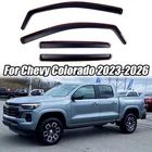 In-channel Fit Colorado/gmc Canyon 2023+ Window Visor Deflector Rain Guards New. Price: $43.99.