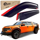 Apilt Large Rain Guards Window Vent Visors 09-14 Ford F-150 & Svt Raptor Sup New. Price: $109.48.