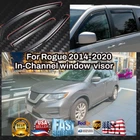 Fits Nissan Rogue 2014-2020 In-channel Vent Window Visors Rain Guards Deflectors New. Price: $48.99.