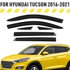 Rain Guards Vent Visors Shade For 2016-2021 Hyundai Tucson New. Price: $57.74.