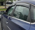 Avs Smoke Rain Guards Vent Visors 3M Tape-on For 2013-2019 Nissan Sentra Sedan New. Price: $79.99.