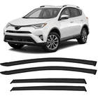 Sun/rain Guard Outside Mount Tape-on Window Visors For 2013-2018 Toyota RAV4 New. Price: $29.54.