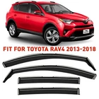 Rain Guards Vent Visors Shade For 2013-2018 Toyota RAV4 New. Price: $62.99.
