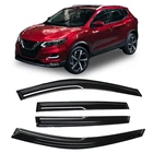 Arokzn 94827 Tape-on Dark Tinted Side Window Visor Deflectors Vent Rain Guards New. Price: $63.24.