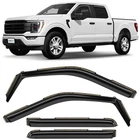 Sun Rain Visors Wind Guards 2021-2026 Ford F-150 Supercrew Shatterproof New. Price: $69.99.