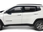 For Jeep Compass 17-26 Window Deflectors Tape-on Low Profile Ventvisor Smoke New. Price: $99.99.