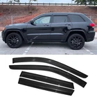 Fits 11-21 Jeep Grand Cherokee WK2 Window Visors Rain Sun Guard Vent 4PC Set New. Price: $22.99.