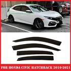 For Honda Civic Hatchback 2017-2021 Tinted Window Visors Deflectors Rain Guards New. Price: $54.65.