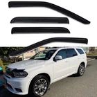 Tape-on Window Visors Vent Shade Deflectors For 2011-2025 Dodge Durango New. Price: $43.94.