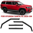 Rain Guards Vent Visors Shade For 2024-2026 Hyundai Santa Fe Shatterproof New. Price: $62.99.