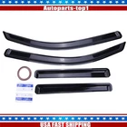 For 2024-2025 Toyota Tacoma Double Cab Sun Rain Visors Wind Guards New. Price: $35.15.