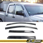 Fits 04-15 Nissan Titan Crew Cab Acrylic Window Visors Rain Sun Guard 4PC Set New. Price: $26.88.