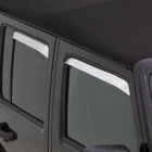 Avs Fits 14918 Jeep Wrangler Window Deflectors 4PC - Chrome New. Price: $83.29.