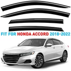 Rain Guards Vent Visors Shade For 2018-2022 Honda Accord Shatterproof New. Price: $52.49.