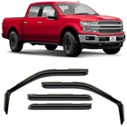 Voron Glass In-channel Extra Durable Rain Guards Trucks Ford F150 2015-2020 New. Price: $107.98.