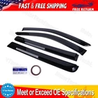 Rain Guards Vent Visors Shade For Chevrolet (chevy) Silverado 2019-2025 Crew Cab New. Price: $41.60.