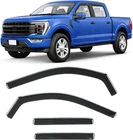 Ford F150 Supercrew In-channel Window Visor Deflectors Rain Guards 2015-2026 New. Price: $56.50.