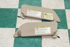 03-07 F250 Tan Cloth Overhead Roof Pair Lh Shade Oem Wty Used. Price: $96.99.