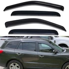 Tape-on Smoke Window Visor Rain Guard Deflector For 2007-2012 Hyundai Santa Fe New. Price: $42.95.