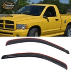 Fits 02-09 Ram 1500 2500 3500 Standard Cab In-channel Window Visor Rain Guard New. Price: $39.95.