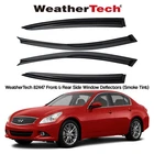 2007-2013 Infiniti G35 G37 Weathertech 82447 Front & Rear Side Window Deflectors Used. Price: $99.99.