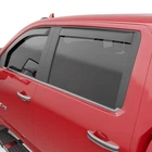 Egr 571655 Fr/rr In-channel Window Visors Black 20-24 Silverado/sierra Hd Crew New. Price: $75.31.