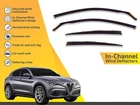 Wind Deflectors Channel For Alfa Romeo Stelvio 2017-UP Sun Visors Rain Guard New. Price: $118.10.