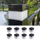 Ftciy Solar Led X 2IN5CM Fence Post Cap For Wrought Iron And Alumin... New. Price: $49.25.