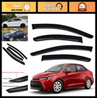 Durable Auto Vent Window Visor For 2014-2019 Toyota Corolla Sedan, Uv Rain Guard New. Price: $85.99.