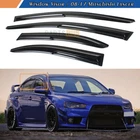 For 2008-2017 Mitsubishi Lancer Evo X Jdm Mugen Style Window Visors Rain Guards New. Price: $28.99.