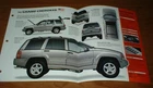 1998 Jeep Grand Cherokee Limited Lx Original Imp Brochure Specs Info 97 96 Used. Price: $12.34.