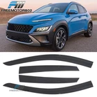 Fits 2018-2023 Hyundai Kona Low Profile Style Tape-on Window Visors Rain Guards New. Price: $35.99.