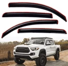 2016-2023 Toyota Tacoma Brand New Double Cab Smoked Window Visor Rain Guards Set. Price: $33.71.