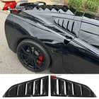Fit 14-19 Chevy Corvette C7 Side Rear Window Louvers Classic Style Gloss Black New. Price: $47.99.