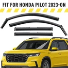 Side Window Deflectors Rain Guards For 2023-2026 Honda Pilot Shatterproof New. Price: $58.40.
