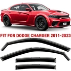 Rain Guards Vent Visors Shade For 2011-2023 Dodge Charger Shatterproof New. Price: $62.99.